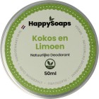 Happysoaps Deodorant kokos en limoen 